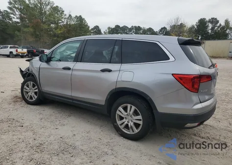 2017 Honda Pilot Lx from USA, damaged, VIN 5FNYF6H18HB059876
